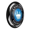 thumbnail image 2 of Charlotte FC 18'' Round Slimline Illuminated Soccer Ball Wall Sign, 2 of 5