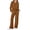 109# Khaki, variant on Huankd 2 Piece Sets for Women 2025 Fall Outfits Sweatsuit Oversized Sweatshirt Wide Leg Sweatpants Matching Set Tracksuit Hot Pink 2XL
