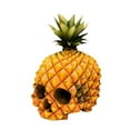 thumbnail image 2 of Pineapple Skull Decor, Scary Skull Sculpture Halloween Statue, Resin Crafts for Decoration, for Halloween Day of The Dead Spooky Decor, 2 of 9