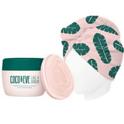 Coco & Eve That’s A Wrap Bundle. Hair Mask, Tangle Tamer and Microfiber Hair Towel Wrap for All Hair Types
