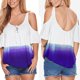 thumbnail image 4 of Para Mujer Atractivos Manera De Hombro De Ocasional M Superiores Colco Las mujeres tops, 4 of 8