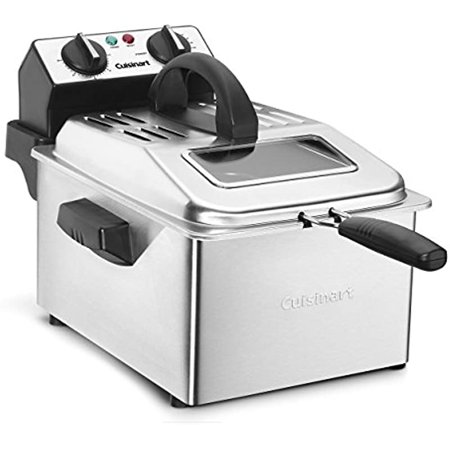 Cuisinart CDF-200P1 Deep Fryer, 4 Quart, Stainless Steel