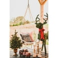 thumbnail image 7 of Fraser Hill Farm 5-ft Boxwood Deer Topiary Statue with Warm White LED Lights, 7 of 7