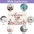 thumbnail image 5 of Qocolhg Carrots Bunny Happy Easter Kitchen Mats,Spring Home Decor Kitchen Rugs for Floor,Easter Doormat Spring Welcome Mat,Easter Bathroom Rugs Front Door Mat Indoor Outdoor Entrance Decor Clearance, 5 of 8