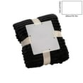 thumbnail image 3 of LiUMX Soft Thick Flannel Blanket 120x200cm - Plush Fleece Throw Blanket for Bed, Sofa & Couch, Ultra Cozy Winter Nap Blanket in 8 Colors (Black) - Machine Washable, 3 of 5