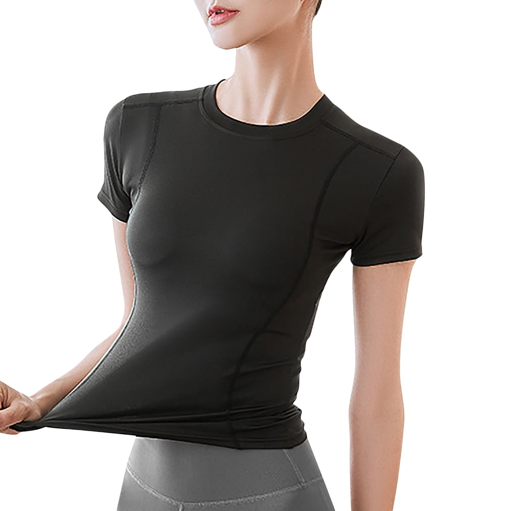 camiseta compresion mujer