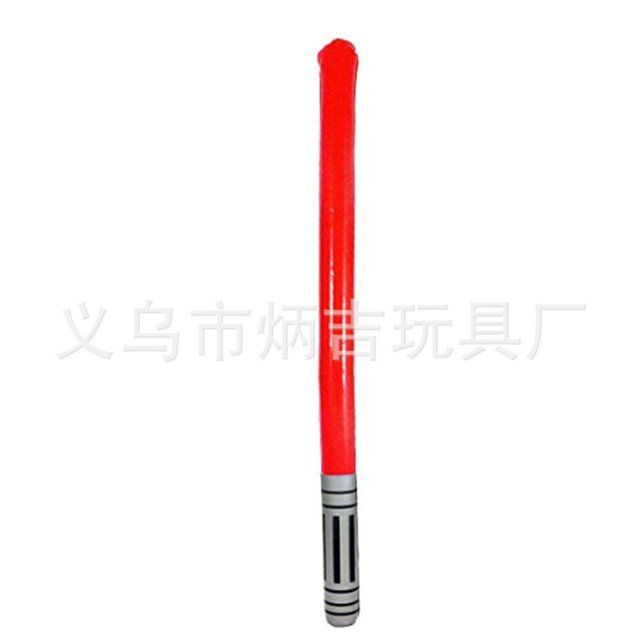 现货销售充气激光剑儿童充气刀剑仿真武器道具充气棒COSPALY道具Red Deng Xun unisex