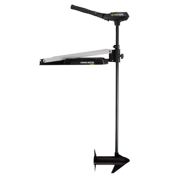 Minn Kota Moteur de Traîne 1355963 Edge; Eau Douce; Direction à Main; 5 Vitesses avant et 3 Vitesses Inversées; Poussée de 55 Livres; Longueur de 52 Pouces; Montage sur Nœud; 12 Volts; 50 Ampères