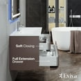 thumbnail image 5 of Eviva Ways 32" Wall Mount Bathroom Vanity in Mocha, 5 of 7