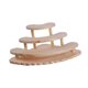 thumbnail image 5 of Soporte de stand de pantalla de madera stand de exhibición de 3 niveles soportes de perfume decorativo organizador de maquillaje para postre de fiesta, 5 of 7