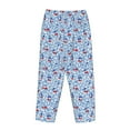 thumbnail image 5 of Balery Red Cherries print Women's Pajama Pants,Ultra Lightweight Pjs,Lounge Pant-Small, 5 of 9