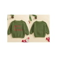 thumbnail image 2 of Rdhnmea Newborn Baby Girl Boy Christmas Knit Sweater My First Christmas Embroidery Long Sleeve Round Neck Fall Winter Knitted Sweatshirt Xmas Outfit, 2 of 9