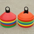 thumbnail image 3 of OULII 6Pcs Sports Cone Rack Black PP Practical Design For Football Training for Fan Gear, 3 of 8