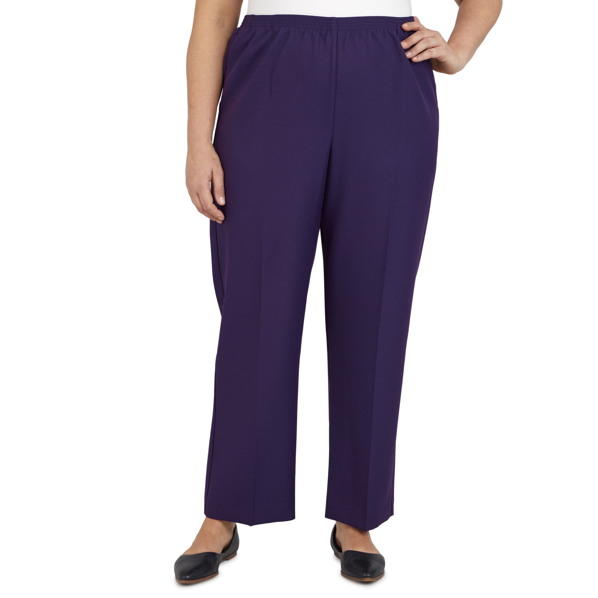Alfred Dunner | Pants & Jumpsuits | Nwt Alfred Dunner All Around Elastic  Waist Cotton Medium Twill Pants | Poshmark