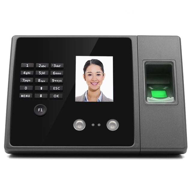 Employee Time Clock Time Attendance Management System Face Recognition Ethernet TCP IP Fingerprint Password Biometric Device Facial