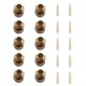 thumbnail image 3 of 10X SmA Macho Conector Coaxial de Soldadura para Cable SemirríGido RG402 0.141 Pulgadas, 3 of 5