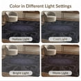 thumbnail image 7 of ODIKA 5'x7' Washable Area Rug Black Dark Gothic Intricate Motif Design Elegant Symmetrical with Medieval Flair for Small Living Room, Bedroom, Easy Care, Non-Shedding, Pet Friendly, 7 of 7
