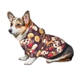 thumbnail image 7 of Haiem Skull record lips for Winter Dog Hoodie Sweatshirts with Pockets Warm Dog Clothes for Small Dogs Chihuahua-Small, 7 of 7