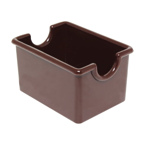 Excellante Sugar packet holder, brown, comes in dozen