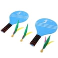 thumbnail image 1 of Kids Badminton Racket Set with Shuttlecocks for Indoor Outdoor Fun Assorted Color Wood 1 Set, 1 of 4
