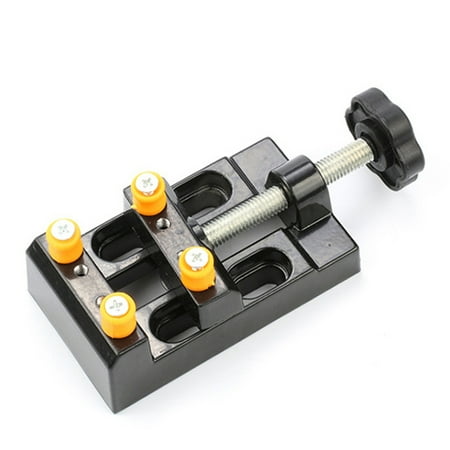 

Limei Vise Clamp 1 Set Maintenance Fixed Easy to Operate Firm Multifunctional Mini Bench Vise