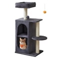 thumbnail image 1 of Torre de felpa pequeña con postes para rascar Cat Tree Feandrea, 1 of 6