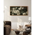 thumbnail image 7 of Drsoum 20x40in Natural Framed Vintage Landscape Large Canvas Wall Art Rose Flower Classic Wall Prints Modern Kitchen Bathroom Office Decor, 7 of 7