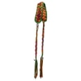 thumbnail image 2 of Diadema bohemia de punto para mujer, ideal para fiestas de disfraces y adolescentes. verde, 2 of 8