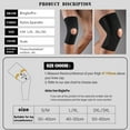 thumbnail image 6 of CXSMXC Highly Effective Professional Knee Stabilizer Brace Fast Recovery Pain Relief Men Women Compression Sleeve Meniscus Tear ACL MCL Arthritis I, 6 of 7