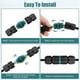 thumbnail image 5 of 4PCS Caja de Conexiones de 3 de 2 VíAs IP68 Conector de Cable EléCtrico Impermeable para Exteriores Ø5-12 Mm, 5 of 5