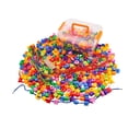 thumbnail image 4 of Juego De Bloques De Patrones Con Cuentas Para Atar, Juguete Para Desarrollar La Motricidad Fina Para Niños De 3, 4 Y 5 Años, 160 Cuentas, 4 of 8