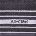thumbnail image 2 of All-Clad Popcorn Texture Cotton Blend, Kitchen Towels, 4-Pack, Pewter, 2 of 5