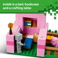 thumbnail image 6 of LEGO Minecraft The Baby Pig House Toy Figures & Playset - Building Minecraft Toy for Kids, Boys & Girls, Ages 7+ - Minifigures for Pretend Play - Easter Basket Stuffer - 21268, 6 of 10