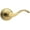 Non-Lacquered Brass, variant on Baldwin 5455V.003.RDM Solid Brass Door Lever