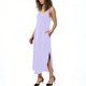 thumbnail image 5 of Vestido Corto para las Mujeres Verano Cuello en V Color Sólido Vestido de Cambio de Manga Corta con Bolsillos, Top de Primavera Casual para el Uso Diario, 5 of 7