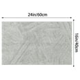 thumbnail image 6 of Unique Bargains Bathroom Rugs Non Slip Bath Mat Geometric Soft Mat Washable Carpet Light Gray 16*24in, 6 of 6