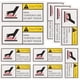 thumbnail image 1 of Pegatinas de precaución de 10 piezas Pegatinas de precaución Etiquetas de advertencia de alta temperatura para instrumentos mecánicos, 1 of 3