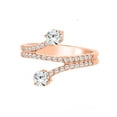 thumbnail image 2 of 0.55 Carat Diamond Ring In 10K Solid Rose,White & Yellow Gold, 2 of 2