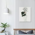 thumbnail image 4 of Acheng Modern Abstract Minimalist Line Women Reading Canvas Wall Art Boho Botanical Flower Aesthetic Posters Contemporary Black White Female Body Drawing Silhouette Bedroom Decor 12x16 in, 4 of 5