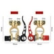 thumbnail image 3 of Conectores de abrazadera de terminal de de liberación rápida 2x Cobre múltiple 2 vías Se la la adaptaciónción para vehículos RV DYNWAVEMX Terminal de cables, 3 of 8