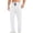 White, variant on Zysthvn Straight Leg Mens Athletic Pants Fall Workout Mens Trousers Drawstring Elastic Waist with Pockets Solid Quick Dry Pants