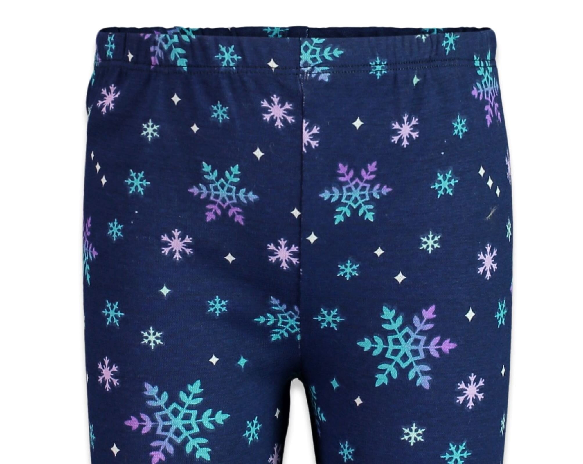 Disney Frozen Elsa Big Girls Long Sleeve Fleece Peplum T-Shirt Leggings Set Blue 10