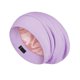thumbnail image 1 of wonima11 Mulberry Silk Lined Sleep Cap, No More Frizzy Tangled Hair, Stay On All Night Silk Hair Wrap for Sleeping with Adjustable Strap, Silk Bonnet for Women and Men, Lavender, Pack of 1, 1 of 1