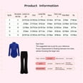 thumbnail image 7 of TiaoBug Boys Girls Latin Dance Outfits Gymnastics Rhinestones Long Sleeve Leotard with Leggings Black 6, 7 of 7