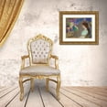 thumbnail image 3 of Redon, Odilon 24x20 Gold Ornate Wood Framed with Double Matting Museum Art Print Titled - Portrait of Violette Heymann, 1910, 3 of 4