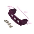 thumbnail image 2 of Montaje del servo de dirección RC Soporte De Montaje De Servo De Dirección RC Para WLtoys 144001 RC Model Car Part Purple Púrpura MagiDeal Montaje del servo de dirección RC, 2 of 5