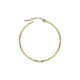 thumbnail image 2 of Arete Arracada Imperial Jewelry Cordon Blue Oro 14K 30mm 2.3 Gramos, 2 of 12