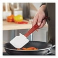 thumbnail image 3 of High-Heat Cook's Scraper, Plastic, 9.5", Red/White | Bundle of 2, 3 of 3