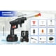 thumbnail image 2 of Pistola de Lavado de Alta Presión,500 PSI Hidrolavadora Inalambrica,con 3 Boquilla,5m Manguera y Kit de Batería de 24V y Cargador,para Limpieza de Exteriores de Automóviles, 2 of 6