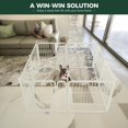 thumbnail image 3 of Parque de juegos para perros FXW Rollick para cualquier lugar, patio, caravana, acampada, blanco, 3 of 7